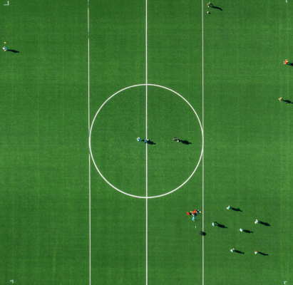 Liegestuhl mit SOCCATOURS Branding